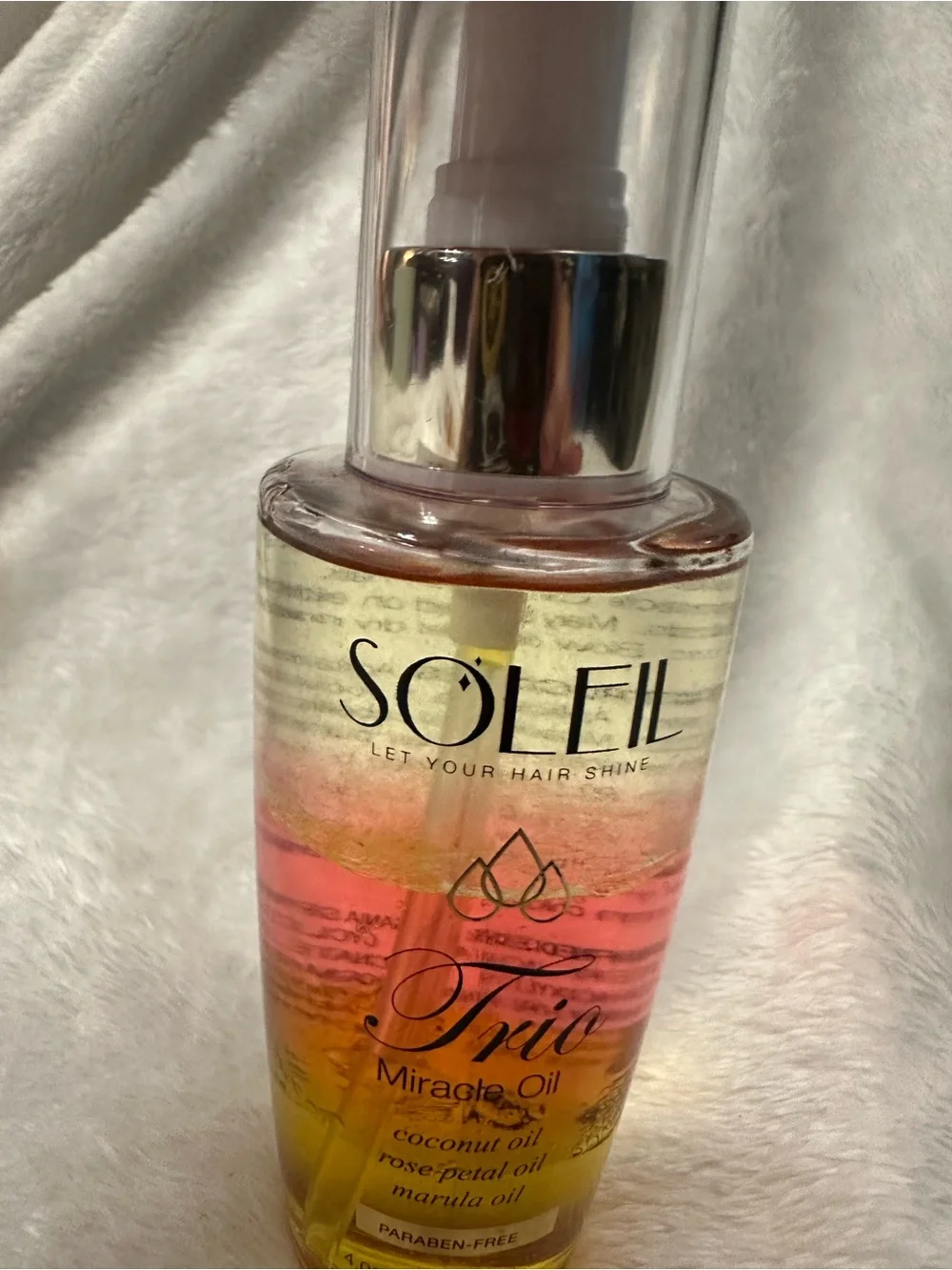 Trio Miracle Oil Hair Treatment — Pink & Yellow